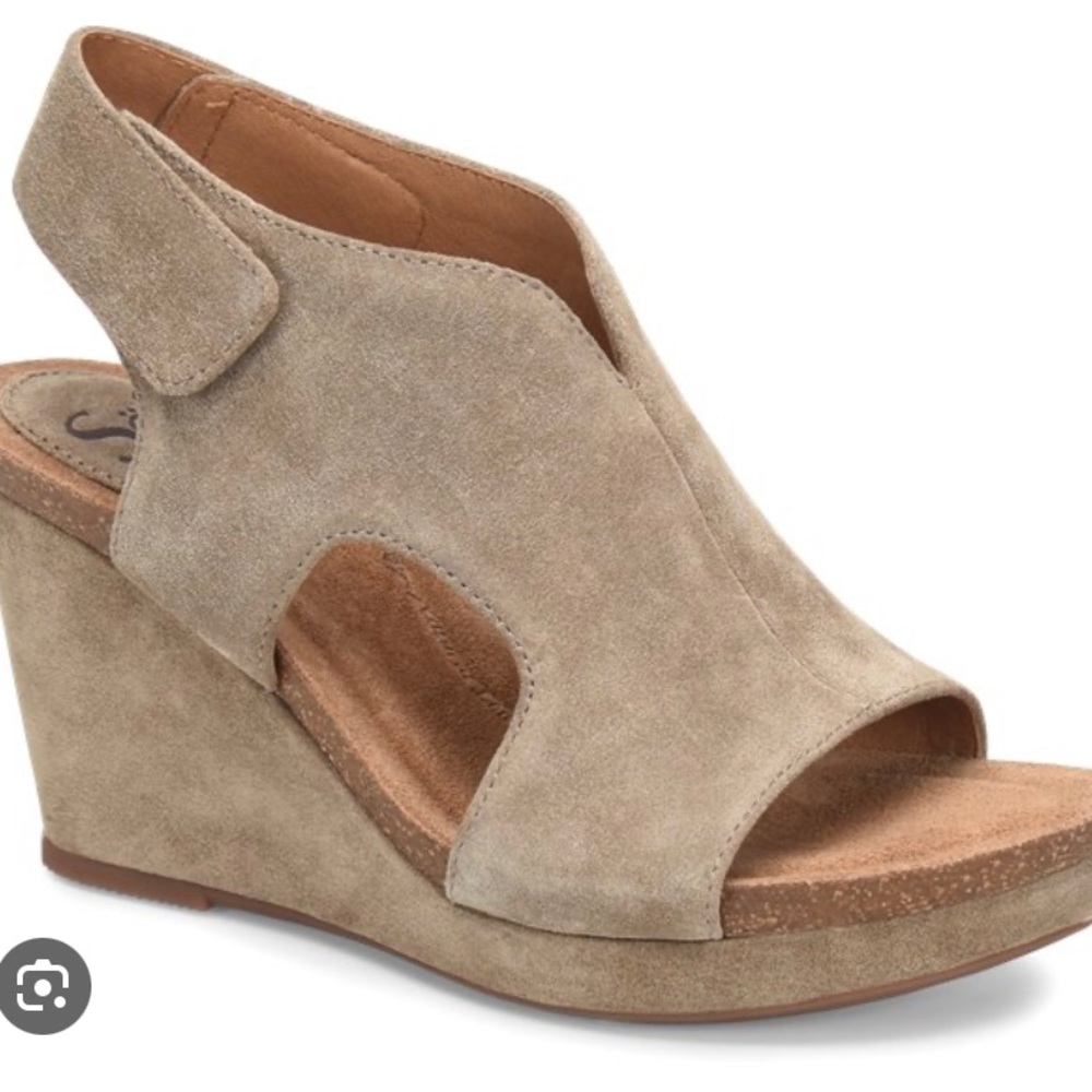 Sofft | Chloee tan Wedge- 8.5